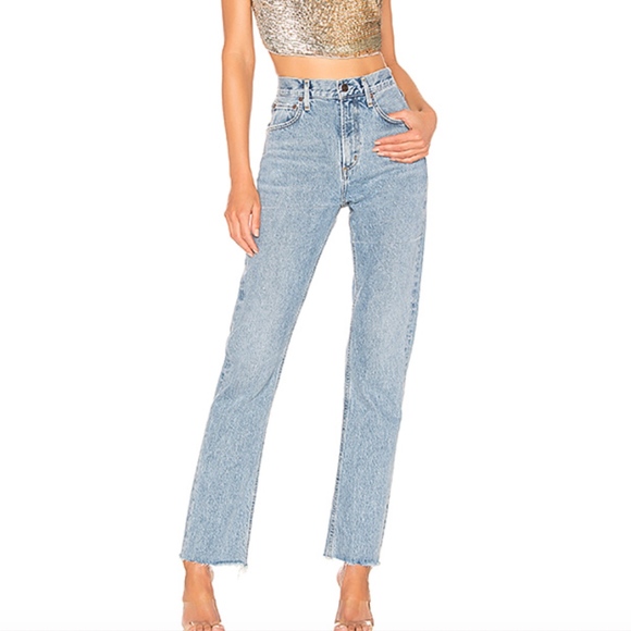 Agolde Denim - Cherie High Rise Straight Agolde size28 worn twice